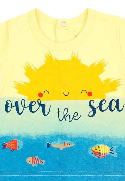 Polera newborn niño manga corta sunshine 100-2