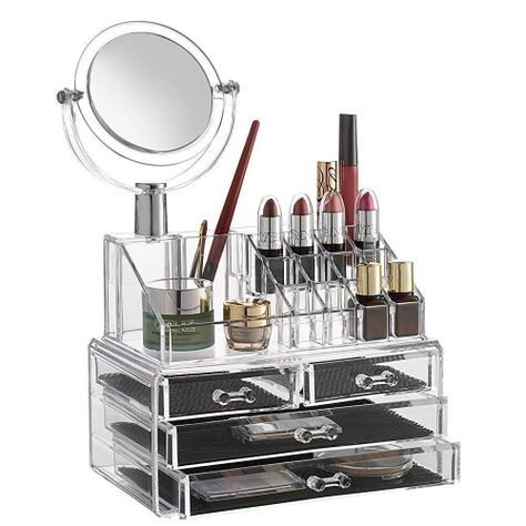 Cosmetiquero Acrílico Organizador De Maquillaje-1