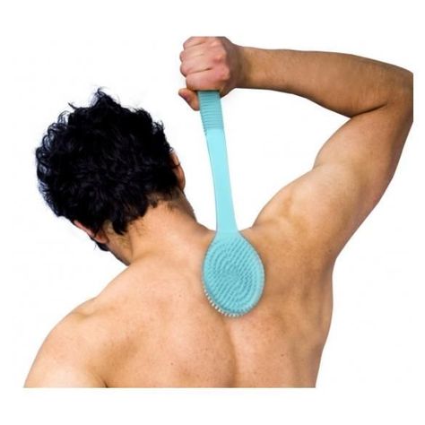CEPILLO DE EXFOLIACION PARA DUCHA-CELESTE-1
