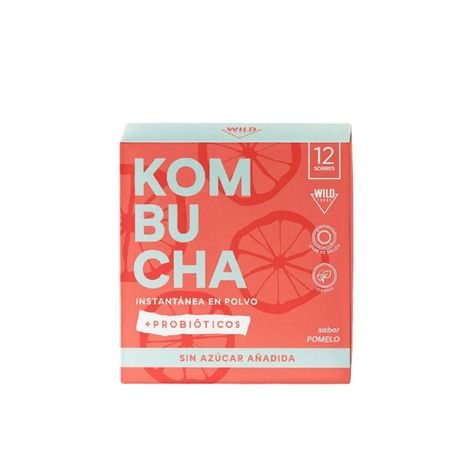 Kombucha Instantánea 12 unidades – Pomelo 15g-0