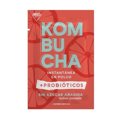 Kombucha Instantánea 12 unidades – Pomelo 15g-1