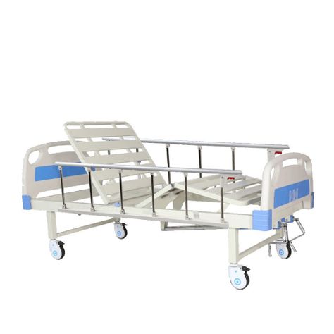 cama clínica manual 2 posiciones con baño+colchón-1