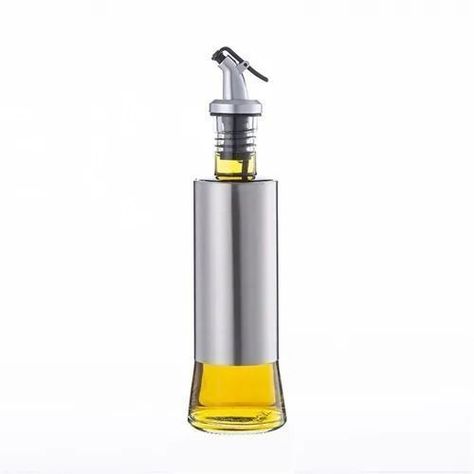 Botella Dispensadora De Vidrio Aceite Vinagre 200ml-0