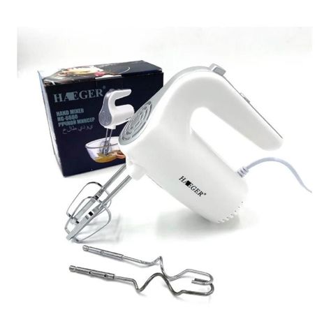 Batidora De Mano Electrica 150W 5V 2 Puntas HG-6680 Haeger-4
