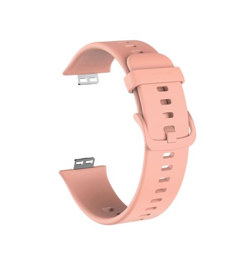 Correa Compatible Con Huawei Watch Fit Rosa Palido -0