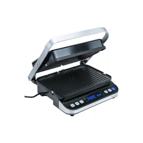 Panini Plancha Grill Digital 1600W LED MA-4610-1