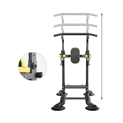 ESTACION MULTIFUNCION DOMINADAS AJUSTABLE PULL UPS MK-050E-1