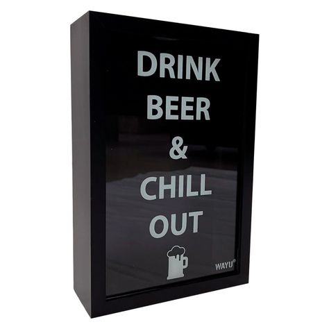 Caja Decorativa Guarda Tapas de Cerveza - Wayu-0