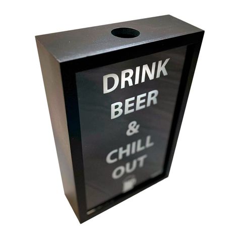 Caja Decorativa Guarda Tapas de Cerveza - Wayu-3