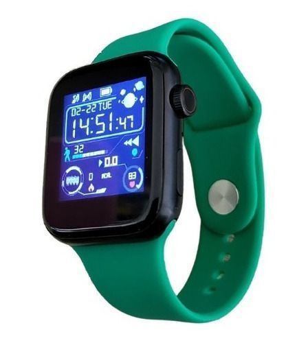 Reloj Smart Watch Inteligente Serie 6 Verde-0