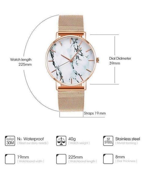 Reloj Marble Milanese Dfavoritos-1