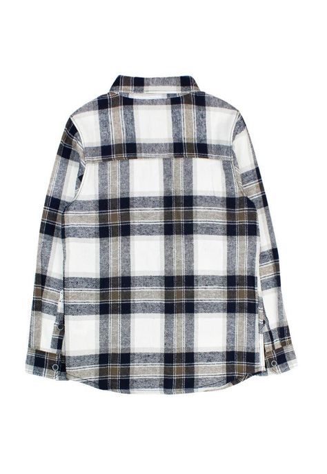 Camisa kids niño escocesa outside 240-1