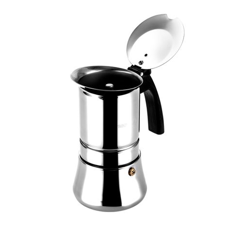 Cafetera italiana de acero inoxidable 6 Tazas Étnica Fagor-3
