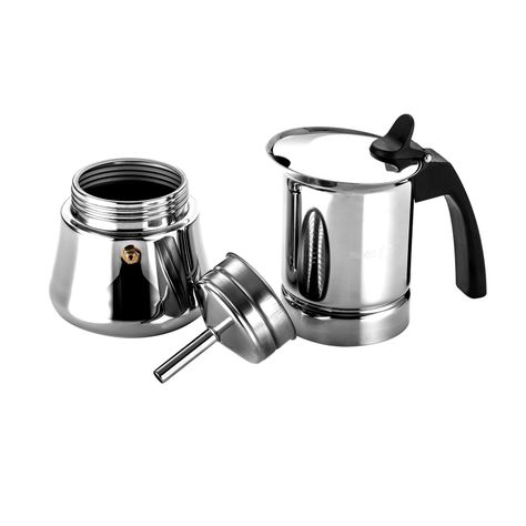Cafetera italiana de acero inoxidable 6 Tazas Étnica Fagor-2
