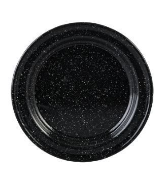 PLATO ENSALADA 22 CM NEGRO-0