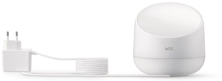 Lámpara De Mesa Smart LED WiZ Squire Wi-Fi colores Dual Zona Google Alexa Matter-2