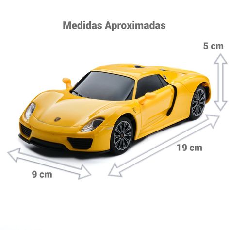 Auto a control remoto Modelo  PORSCHE 918 Spyder-2