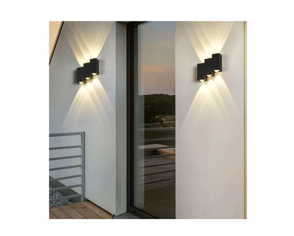 Aplique Lampara Muro Led Luz Interior Exterior -3