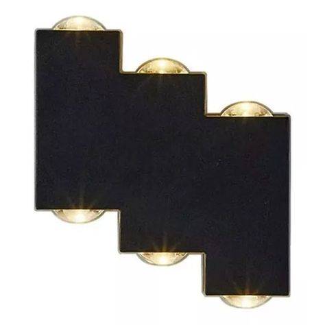 Aplique Lampara Muro Led Luz Interior Exterior -0