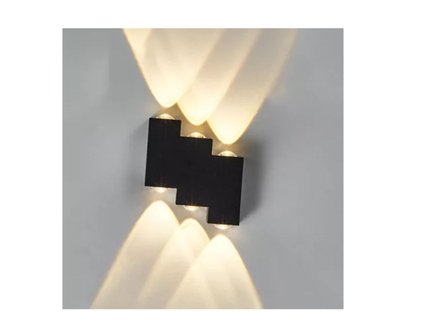 Aplique Lampara Muro Led Luz Interior Exterior -2