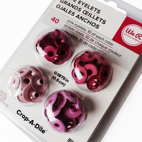Wide Eyelets Pink – We R-0