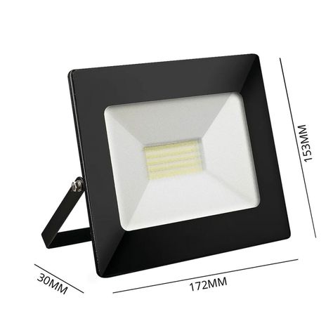 Pack 3 Foco Proyector LED Telco 50W Cálido DS43-4