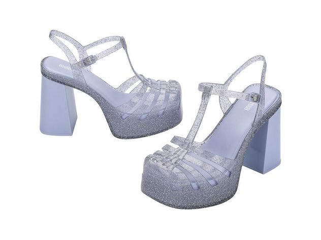 Sandalia Party Heel Vidrio Glitter Melissa-3