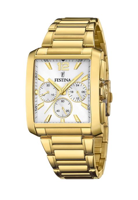Reloj F20638/1 Festina Plateado Hombre Timeless Chronograph-0