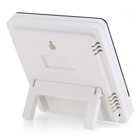 Medidor Para Temperatura y Humedad HTC-1 Incluye Reloj Alarma-3