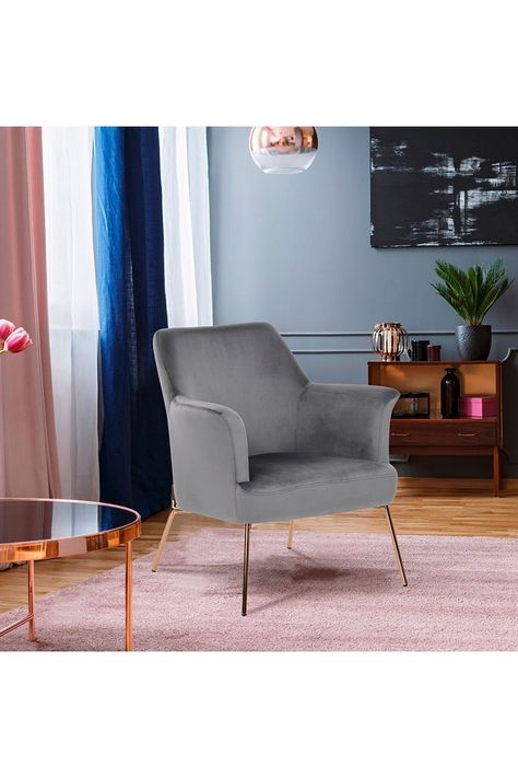 Poltrona Sitial Rose Lenglet Gris-5