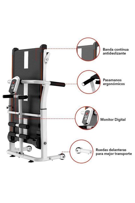 Trotadora Caminadora Plegable Plus Home Fitness-3