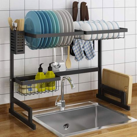 Rack Secador/ Escurridor de Loza - Acero Inoxidable - 65 cm-3