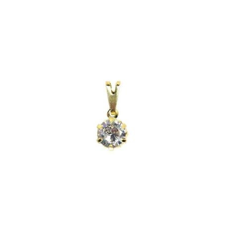 Colgante Punto De Luz Enchapado Oro 18K-0