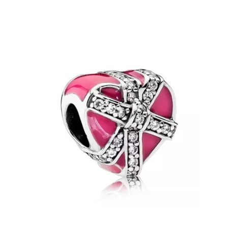 Charm dije corazón y circones-0