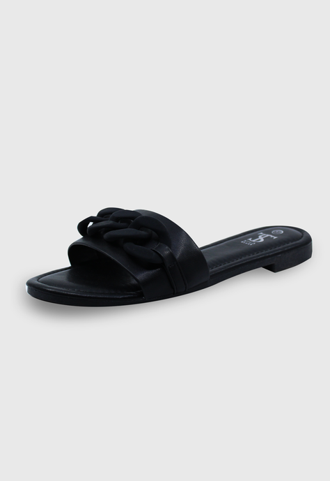 Sandalia Barza negro Stylo Shoes-2