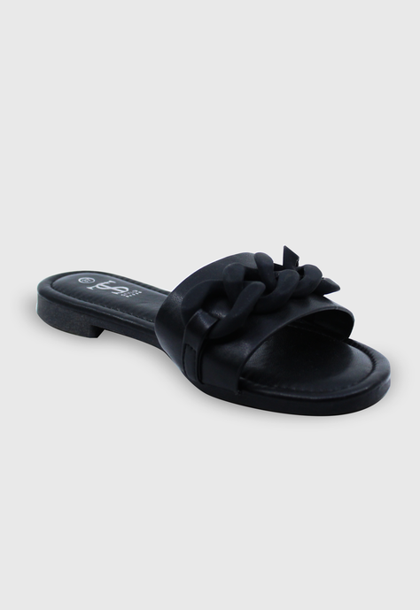 Sandalia Barza negro Stylo Shoes-1