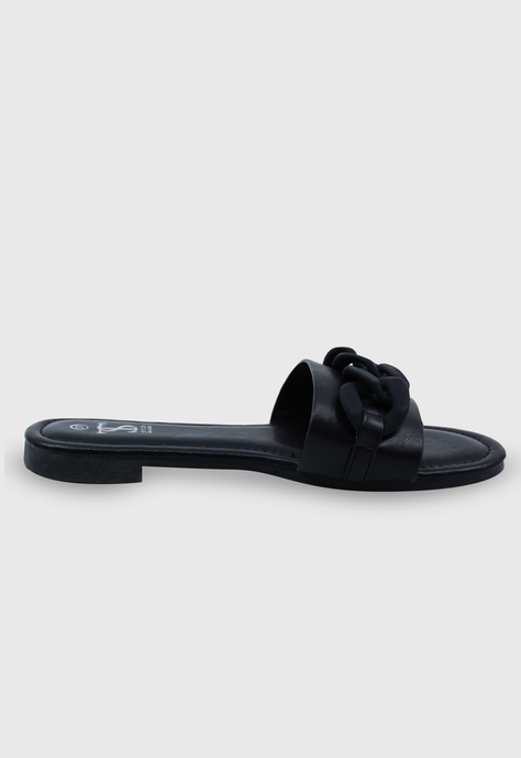 Sandalia Barza negro Stylo Shoes-0