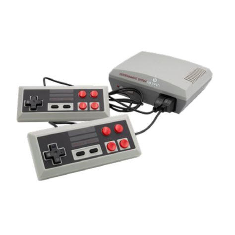 Mini Consola Retro 600 Juegos Incluidos 2 Controles Conexion HDMI Gris Ultra-0