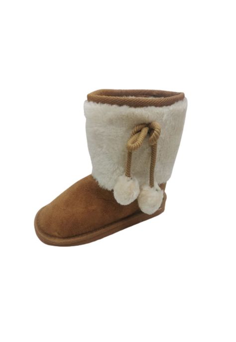 Bota Chiporro Niña Beige-0