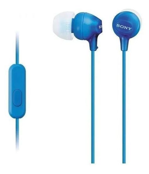 Audífonos in-ear Sony EX Series MDR-EX15AP azul-0