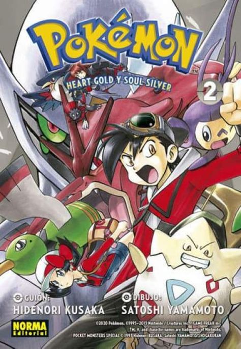 Manga Pokémon 25 - Heart Gold Y Soul Silver - Parte 02 - España-0