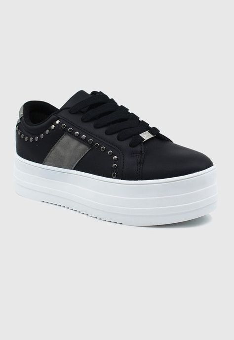 Zapatilla mujer CY10702 negra Stylo-1
