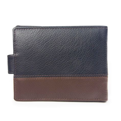 Billetera de hombre Capri 985 Azul/Marrón Gino Rodinis-5