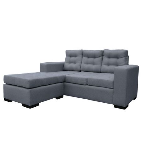 Seccional Antu Chenille Tipo Lino Gris 3 Cuerpos-1