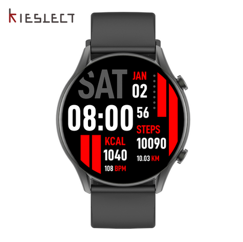 Smartwatch Kieslect Kr Negro Con Llamadas-1