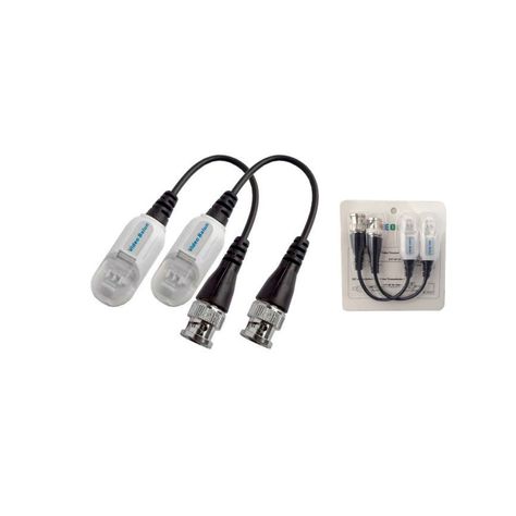 Pack 2 Video Balun Transceptor Video Cctv - Puntostore-1