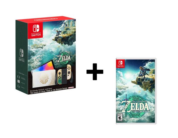 Consola Nintendo Switch OLED edición TOTK - USA-0