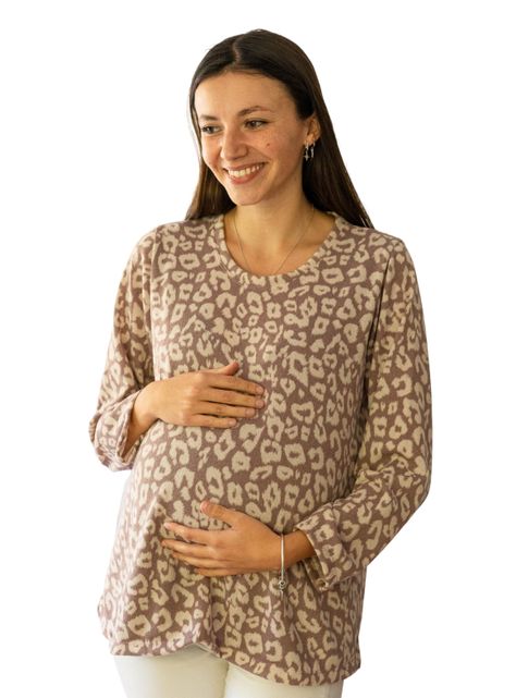 Chaleco Maternal y Lactancia Print Rose-0