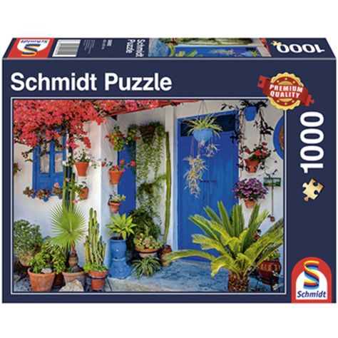 Puzzle 1.000 piezas Puertas mediterraneas-0