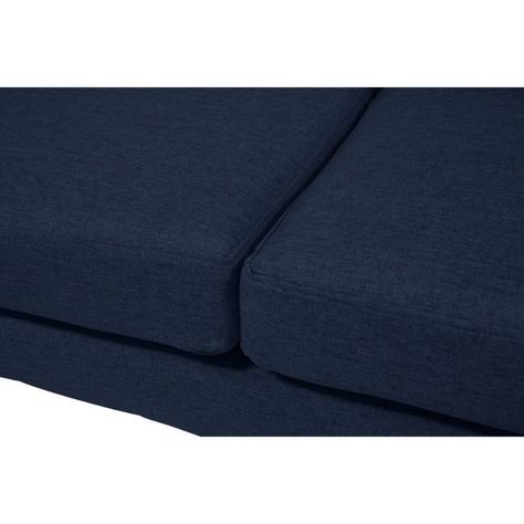 Sofá Lenora Felpa Azul 3 Cuerpos-3